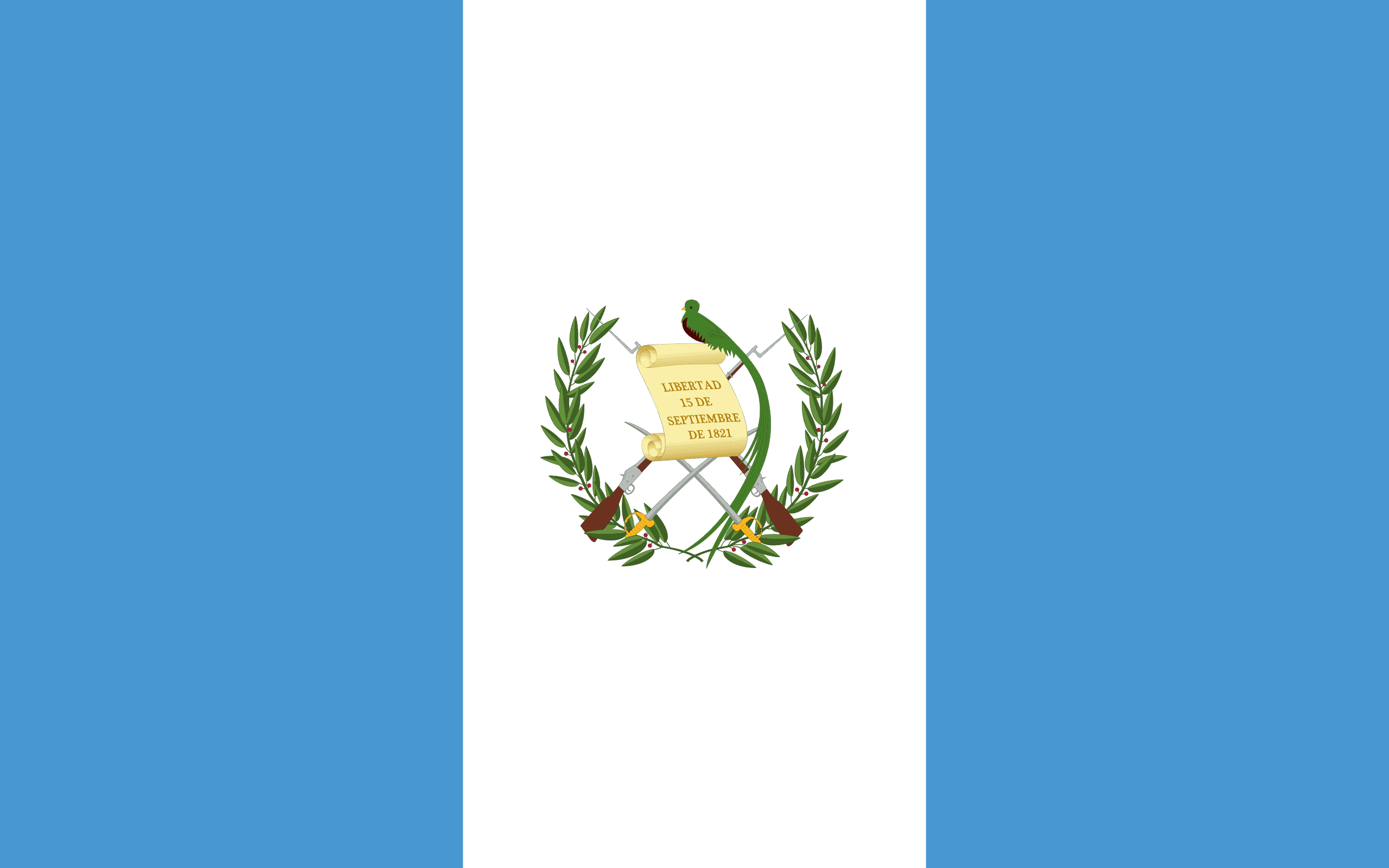 Flag representing Guatemala