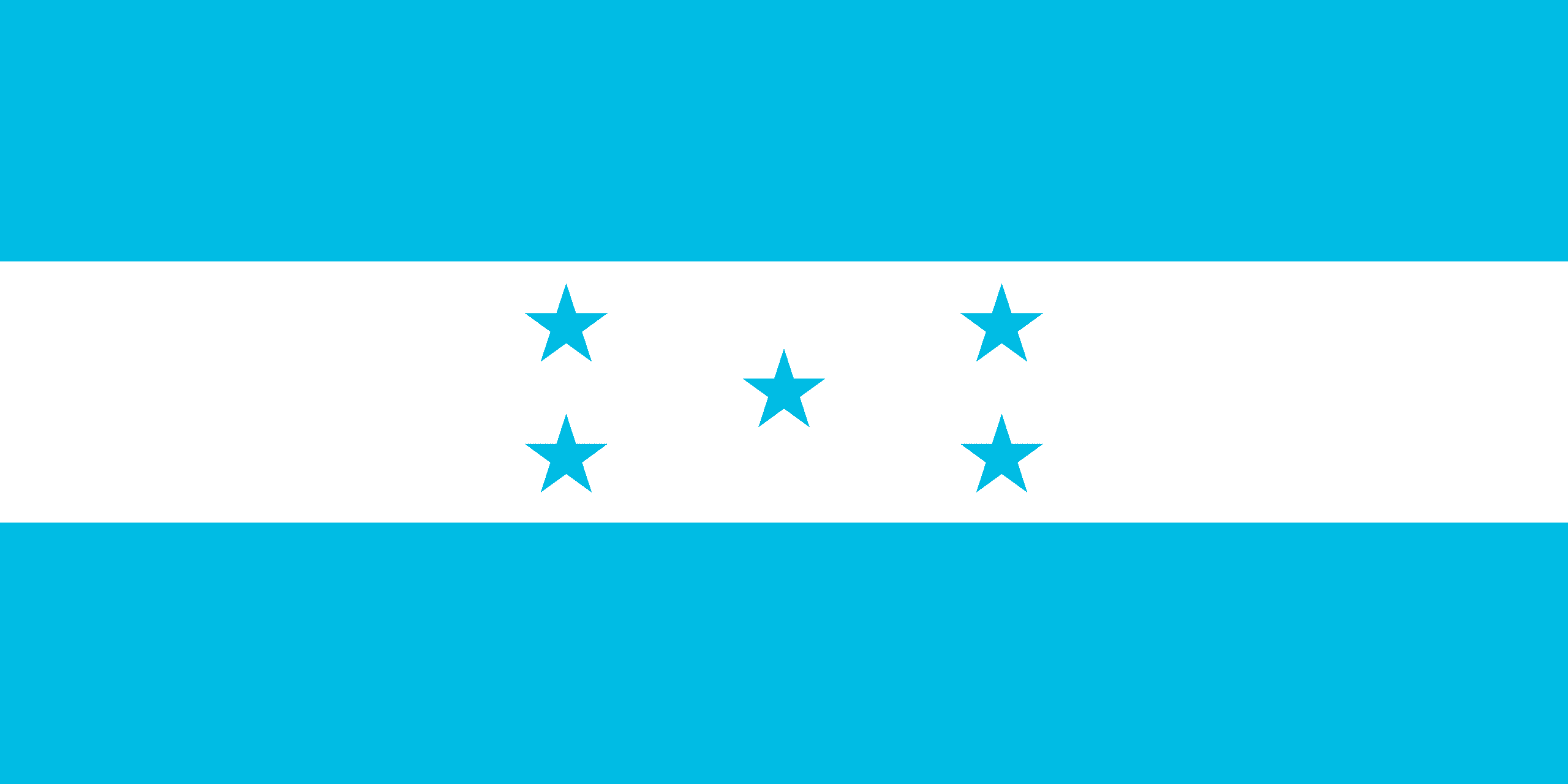 Flag representing Honduras
