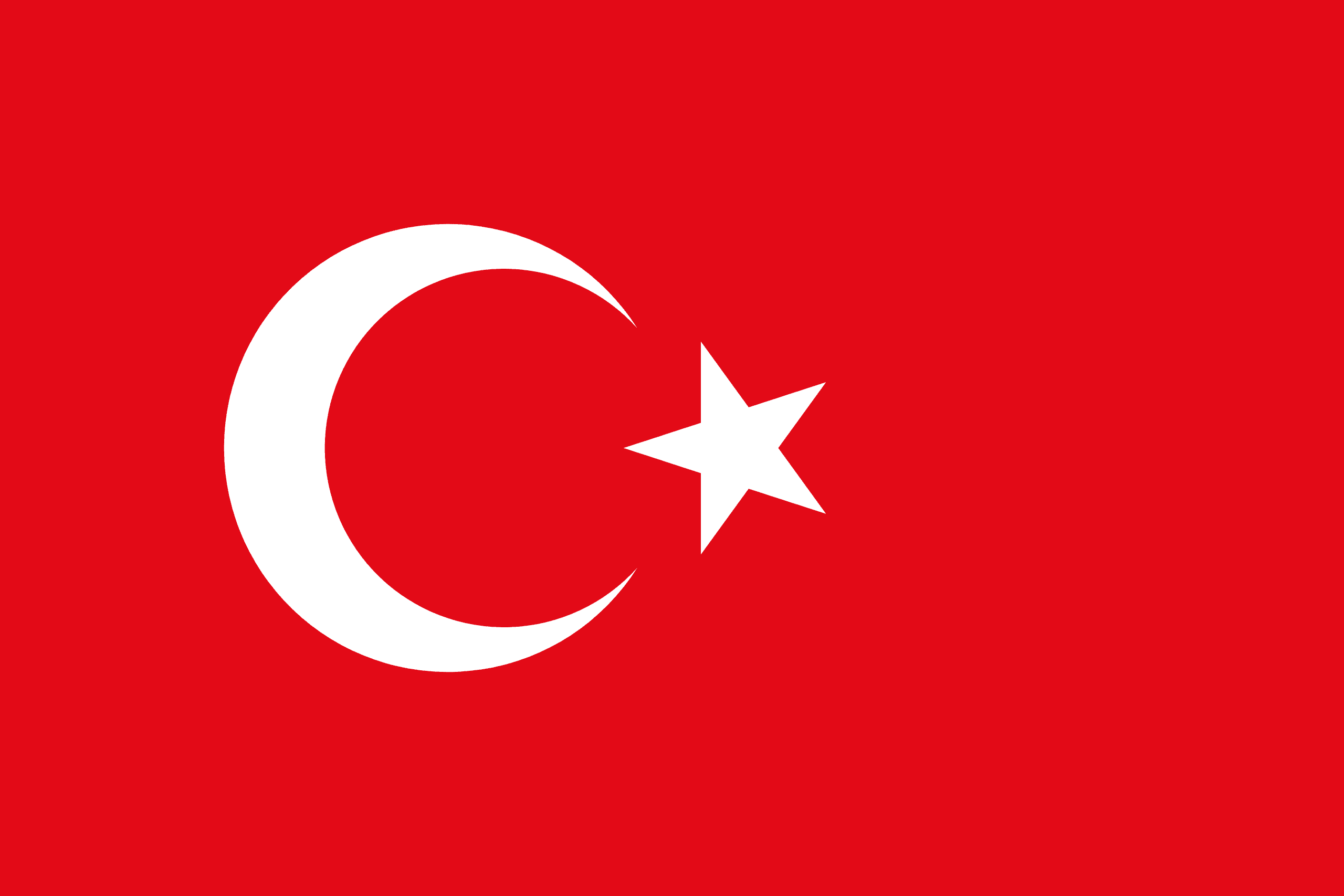 Flag representing Turkey