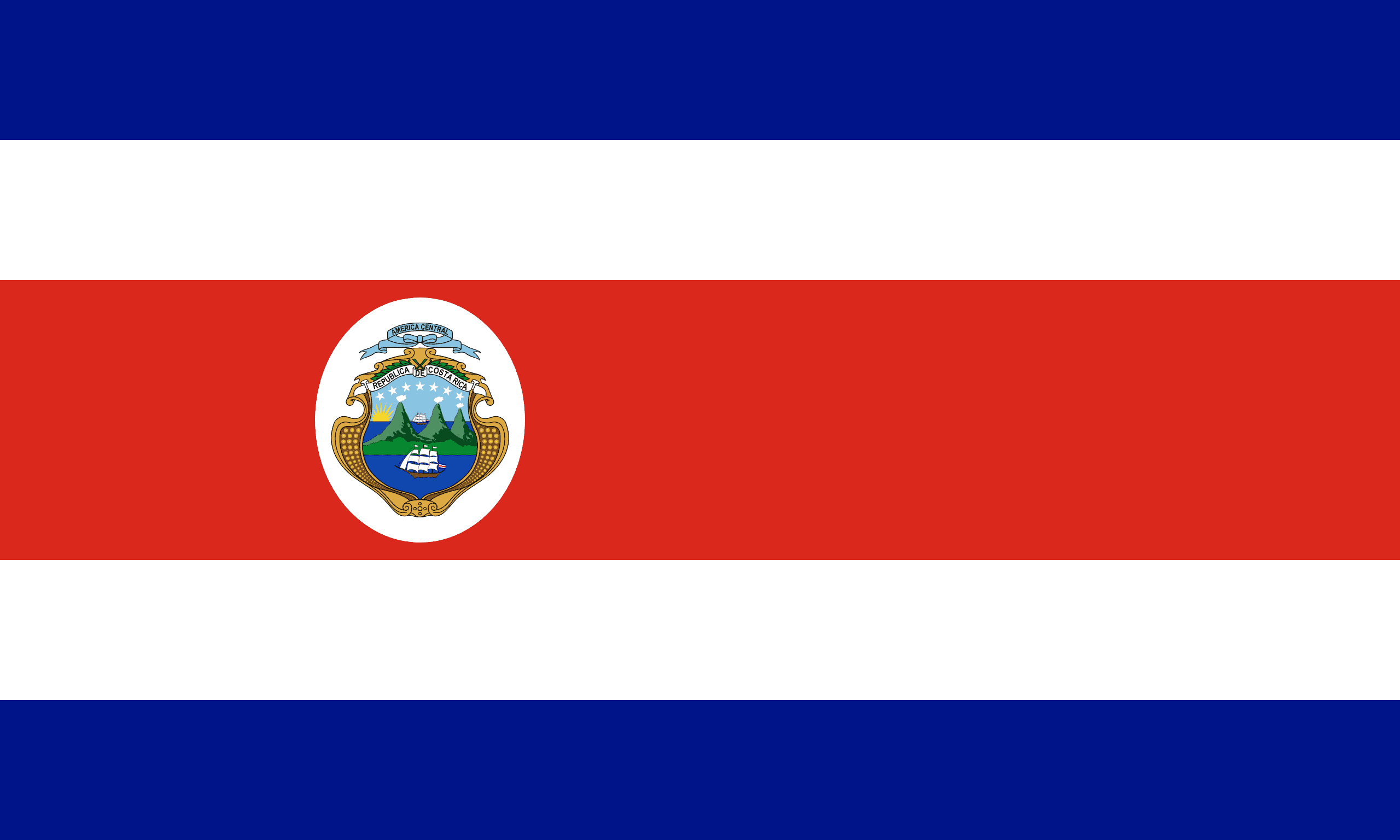 Flag representing Costa Rica