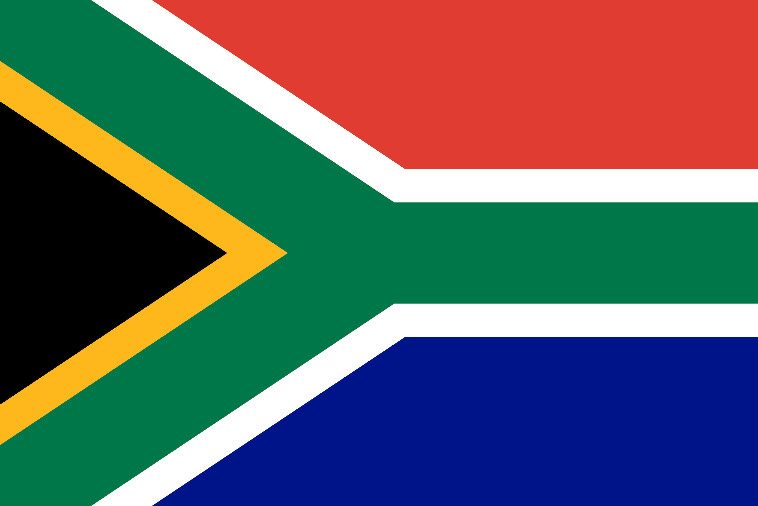 Flag representing South Africa