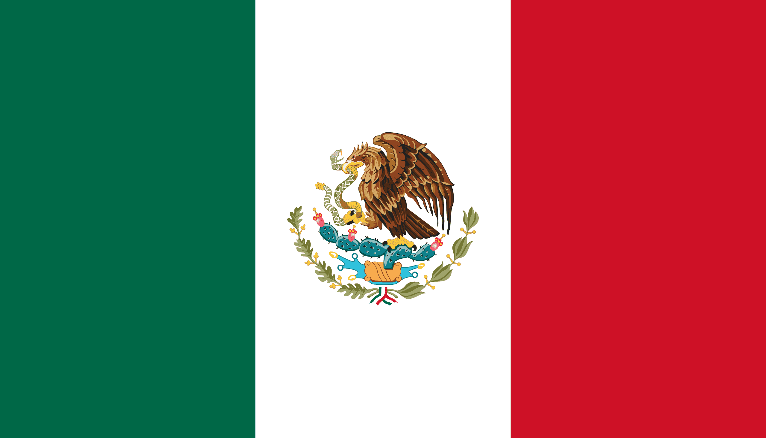 Flag representing Mexico