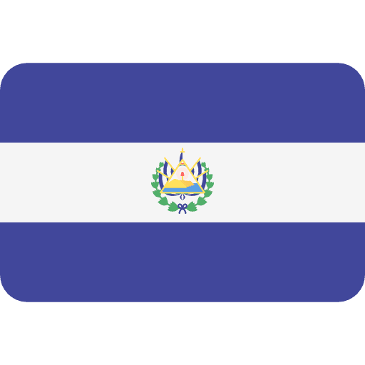 Flag representing El Salvador